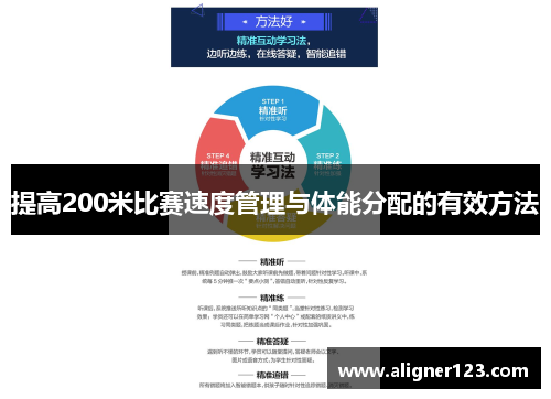 提高200米比赛速度管理与体能分配的有效方法
