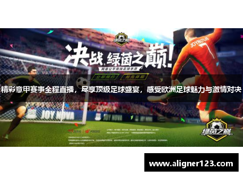 精彩意甲赛事全程直播，尽享顶级足球盛宴，感受欧洲足球魅力与激情对决